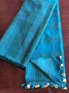 Jute Organza Silk Saree