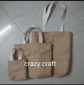 Jute Tote Bag Decoration