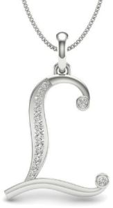 Sterling Silver Swarovski Zirconia Pendant