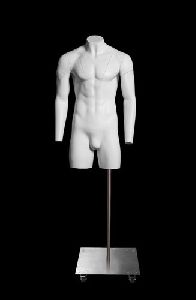 Male Torso Ghost Mannequin