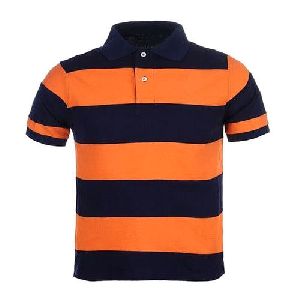 Mens Polo Neck T Shirt