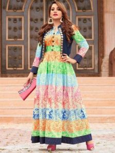 Multicolor Printed Kurti