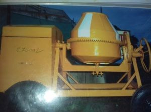 Cast Iron Concrete Mixer