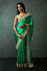 satin sarees