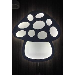 LED Mushroom Wall Light