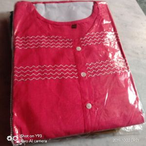 Red Party Wear Kurti