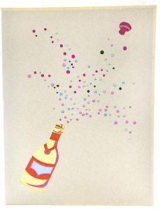 Marriage Anniversary Greeting Card Champagne Jamboree