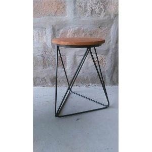 Wooden Top Bar Stool