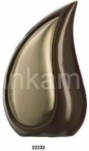 Brown and Bronze Teardrop Urns