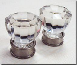 Glass and Crystal Knob