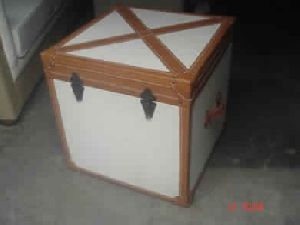 Wooden Storage Trunk