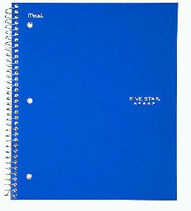 Five Star Spiral Notebook