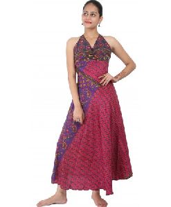 Women long summer evening dress