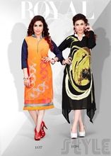 lady western kurti