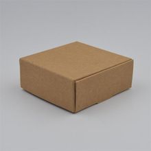 Eco friendly brown soap carton box