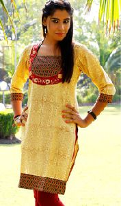 LIGHY YELLOW COLOR FABULOUS TUNIC