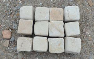 Mint White Sandstone Tumbled