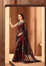 Designer Print Brasso Saree Akansha 10