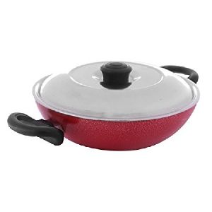 Nirlep Sakhi Kadhai 240 mm with Lid Non Stick