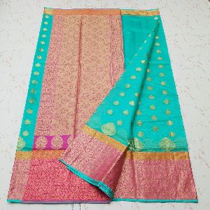 Kota Doria Silk Weaving Saree