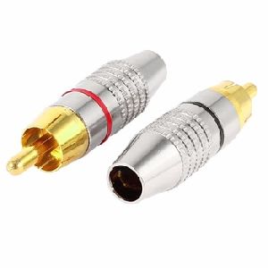 RCA Coaxial Gold Plated Connector