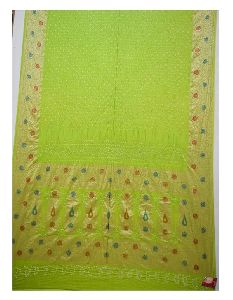 Dani Design Bandhani Gadhwal silk saree