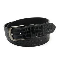 Real Leather Strap Pin Buckle Mens Belts