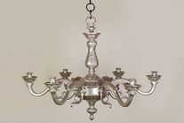 SILVER GLOSSY Chandelier