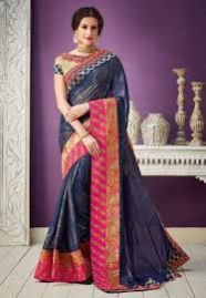 Foil Print Sarees