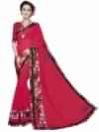 Women Red Colour Georgette Saree