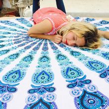 tapestry Roundie Yoga Mat