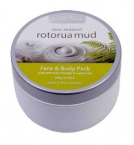 ROTORUA MUD FACE & BODY PACK MANUKA HONEY & LAVENDER