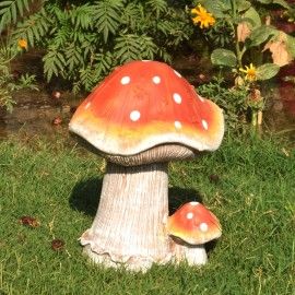 Wonderland Mushroom Decoration