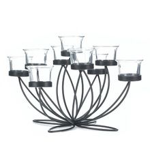 CLASSIC WROUGHT IRON CANDLE HOLDER