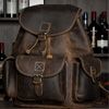 LEATHER BACKPACK