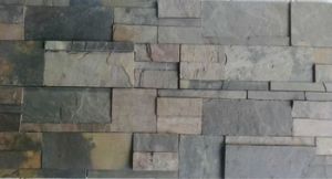 multicolor slate stone wall cladding