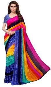 Multi Color Silk Saree