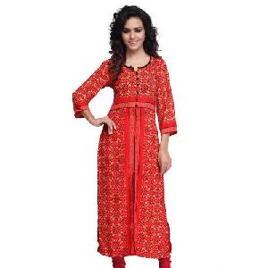 Red Kurti