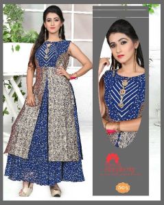 Double Layer Designer Kurti