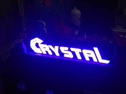 Crystal Sign Board