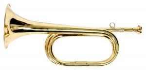 Gold Military Bugle