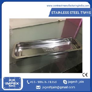 Food Serving Stainless Steel Mess Tray