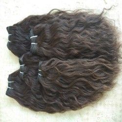 UNPROCESSED INDIAN WAVY HAIR