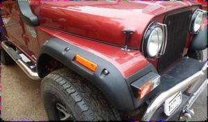 4 Inch Mahindra Thar 4x4 Wheel Arches