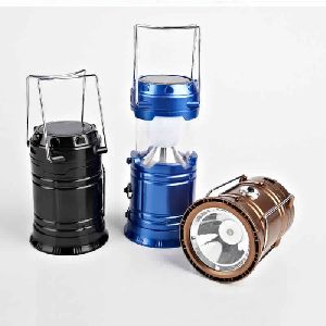 Solar Rechargeable 6LED Camping Lantern Light
