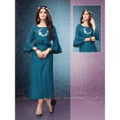 RAYON A-LINE KURTI CATALOG KURTI