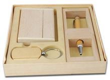 Wooden gift set corporate gift set