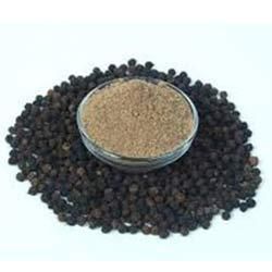 pure black pepper powder