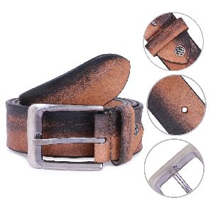 Genuine Leather Handmade Tan Belt
