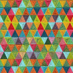 Multicolored Cotton Fabric